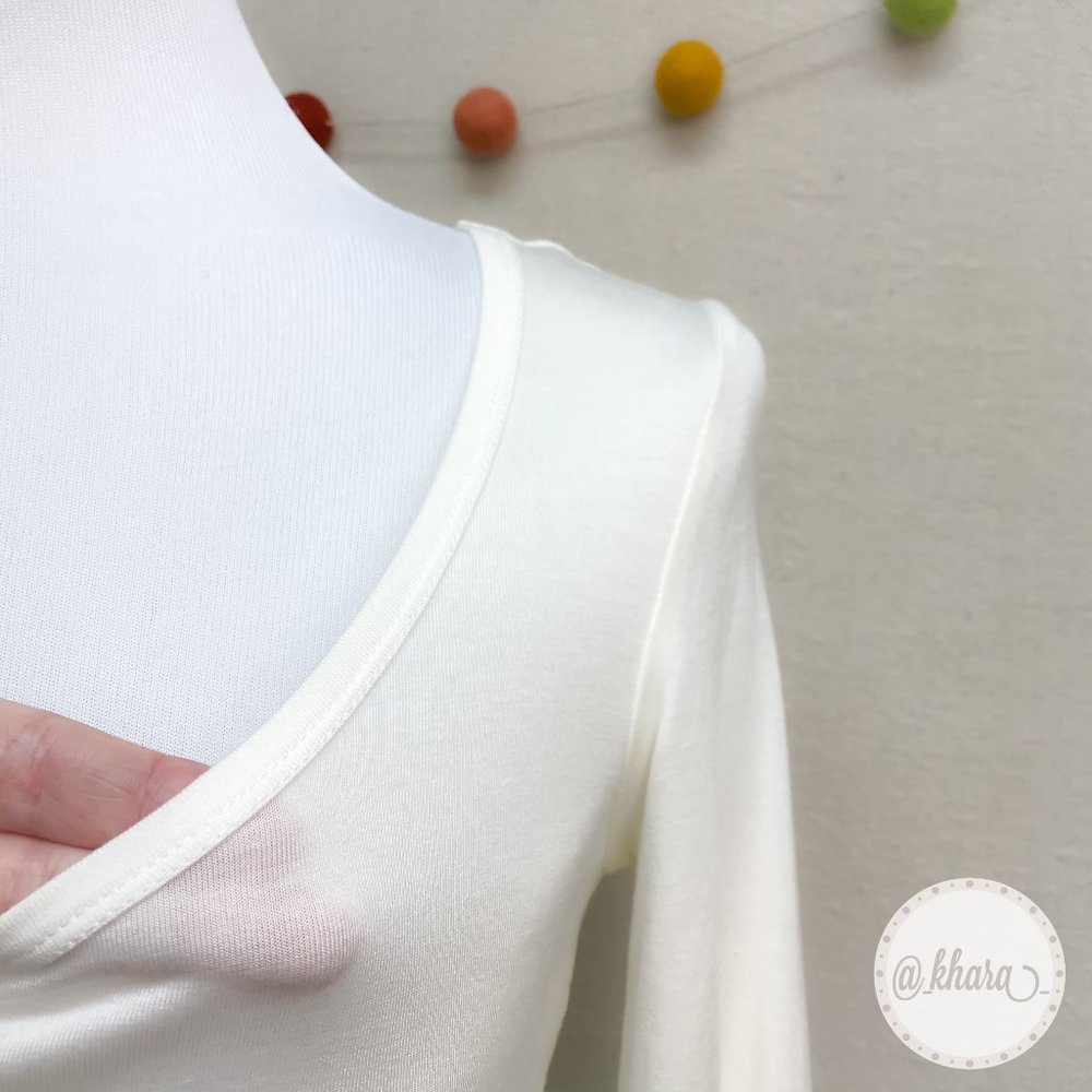 American Rag Half-Sleeve Long Crop Top - Picture 7 of 14